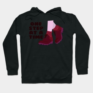 PHRASE one step at a time 3 Hoodie